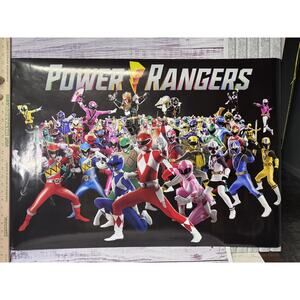 NEW!! Power Rangers Poster 36 in x 24 in 2019